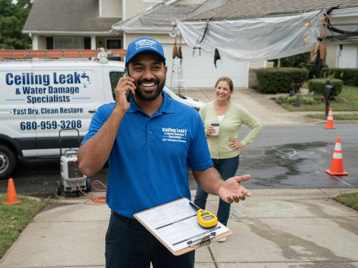 Ceiling Leak Cleanup Los Ojos, NM FAQs